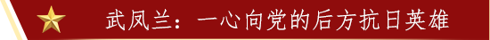 武凤兰：一心向党的后方抗日英雄